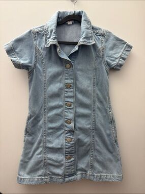 Cat & Jack Denim Shirt Dress